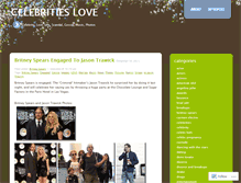 Tablet Screenshot of celebritieslove.wordpress.com