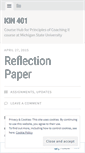 Mobile Screenshot of kin401.wordpress.com