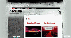 Desktop Screenshot of centertain.wordpress.com