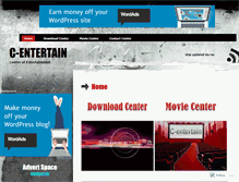 Tablet Screenshot of centertain.wordpress.com