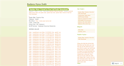 Desktop Screenshot of bedavaoyunindir.wordpress.com