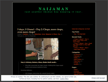 Tablet Screenshot of naijaman.wordpress.com