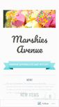 Mobile Screenshot of marshiesavenue.wordpress.com