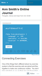Mobile Screenshot of annsmith.wordpress.com