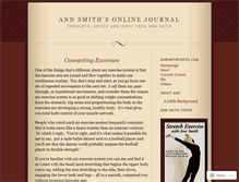 Tablet Screenshot of annsmith.wordpress.com