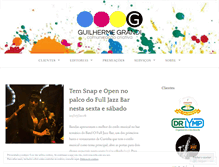 Tablet Screenshot of guilhermegrandi.wordpress.com