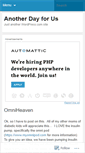 Mobile Screenshot of anotherdayforus.wordpress.com