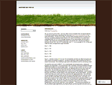 Tablet Screenshot of anotherdayforus.wordpress.com