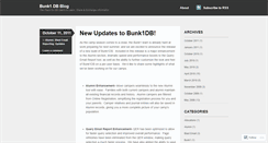 Desktop Screenshot of bunk1db.wordpress.com
