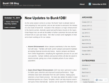 Tablet Screenshot of bunk1db.wordpress.com
