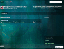 Tablet Screenshot of mallikaa.wordpress.com