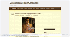 Desktop Screenshot of floringatejescu.wordpress.com