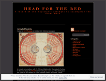 Tablet Screenshot of headforred.wordpress.com