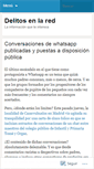 Mobile Screenshot of delitosinformaticos.wordpress.com