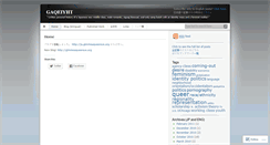 Desktop Screenshot of chicomasak.wordpress.com