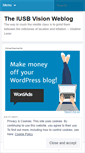 Mobile Screenshot of iusbvision.wordpress.com