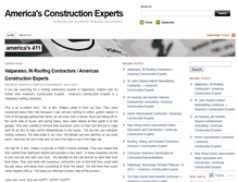 Tablet Screenshot of americasconstructionexperts.wordpress.com