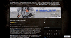 Desktop Screenshot of 40project.wordpress.com