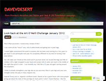 Tablet Screenshot of davevdesert.wordpress.com