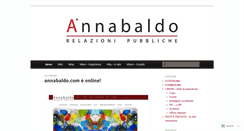 Desktop Screenshot of annabaldo.wordpress.com