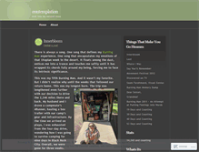 Tablet Screenshot of nebcontemplation.wordpress.com