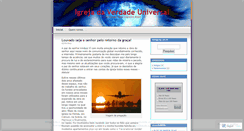 Desktop Screenshot of igrejaverdadeuniversal.wordpress.com