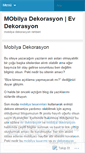 Mobile Screenshot of mobilyadekorasyoncu.wordpress.com