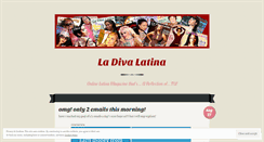 Desktop Screenshot of ladivalatina.wordpress.com