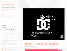 Tablet Screenshot of lojasnoparaguai.wordpress.com