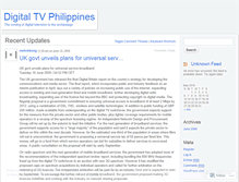 Tablet Screenshot of digitaltvphilippines.wordpress.com
