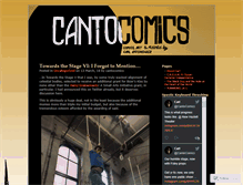 Tablet Screenshot of cantocomics.wordpress.com