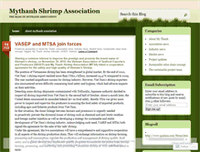 Tablet Screenshot of mythanhshrimp.wordpress.com