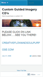 Mobile Screenshot of customguidedimagerycd.wordpress.com