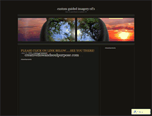 Tablet Screenshot of customguidedimagerycd.wordpress.com