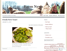 Tablet Screenshot of farmnews.wordpress.com