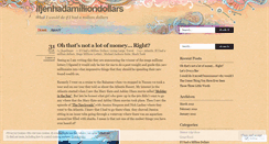 Desktop Screenshot of ifjenhadamilliondollars.wordpress.com