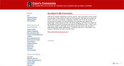 Desktop Screenshot of camimahovlich.wordpress.com