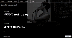 Desktop Screenshot of deixhrist.wordpress.com