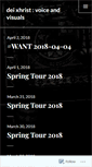 Mobile Screenshot of deixhrist.wordpress.com