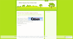 Desktop Screenshot of mkccc.wordpress.com