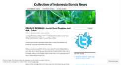 Desktop Screenshot of indobondnews.wordpress.com