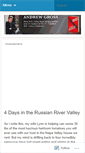 Mobile Screenshot of andrewgross.wordpress.com