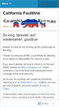 Mobile Screenshot of californiafaultline.wordpress.com