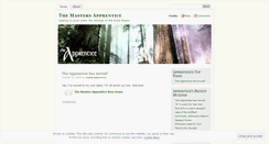 Desktop Screenshot of mastersapprentice.wordpress.com