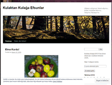 Tablet Screenshot of kulaktankulagaefsunlar.wordpress.com