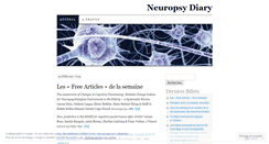 Desktop Screenshot of neuropsydiary.wordpress.com