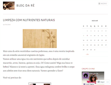 Tablet Screenshot of consultbeleza.wordpress.com