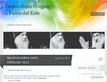 Tablet Screenshot of oshopuntadeleste.wordpress.com