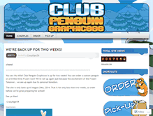 Tablet Screenshot of clubpenguingraphicsss.wordpress.com