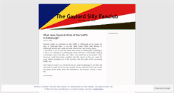 Desktop Screenshot of gaylordsilly.wordpress.com